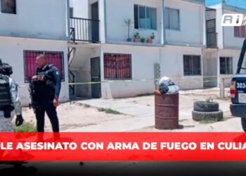 Triple asesinato con arma de fuego en Culiacán