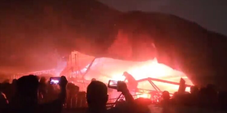 Así quedó el escenario en San Pedro Garza García, NL tras desplome