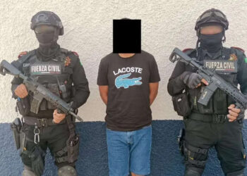 Capturan a Miguel ‘N’ presunto líder de grupo criminal en Monterrey