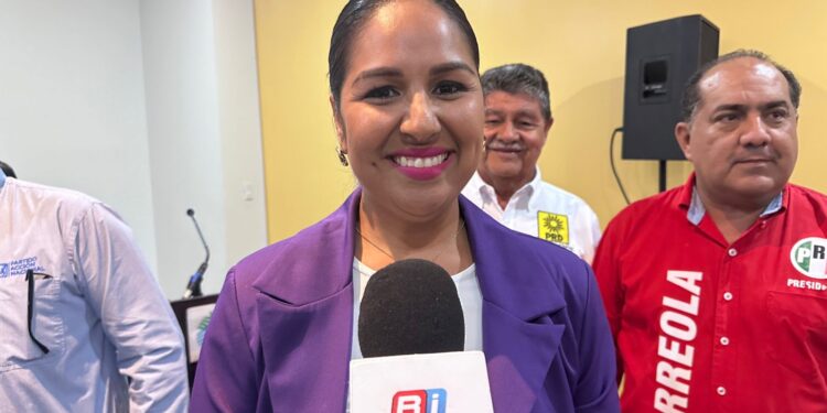 “Candidatos de Morena se mofan de la sociedad, no aceptan las invitaciones a los debates; solo por la marca”: América Carrasco