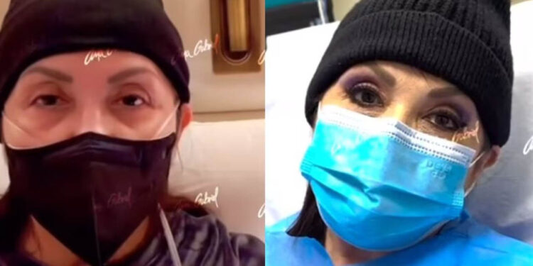 Ana Gabriel continúa hospitalizada y pide a sus fans: “No me suelten”