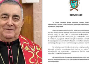 “Perdono a todas las personas que me han hecho daño”: Obispo de Chilpancingo decide no presentar cargos
