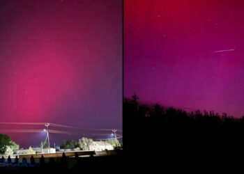Captan auroras boreales también en Chihuahua y Sinaloa