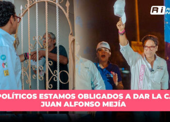 “Los políticos estamos obligados a dar la cara”: Juan Alfonso Mejía