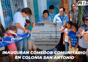 Inauguran comedor comunitario en colonia San Antonio