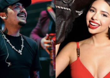 Aseguran que Ángela Aguilar ya usa las joyas de Christian Nodal, la captaron con una supuesta cadena de él