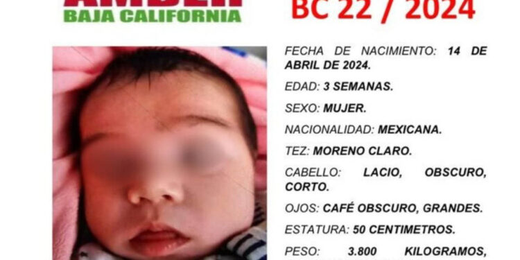 Arrebatan a bebé de 3 semanas en supermercado de Tijuana