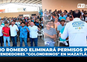 Memo Romero eliminará permisos para vendedores “Golondrinos” en Mazatlán