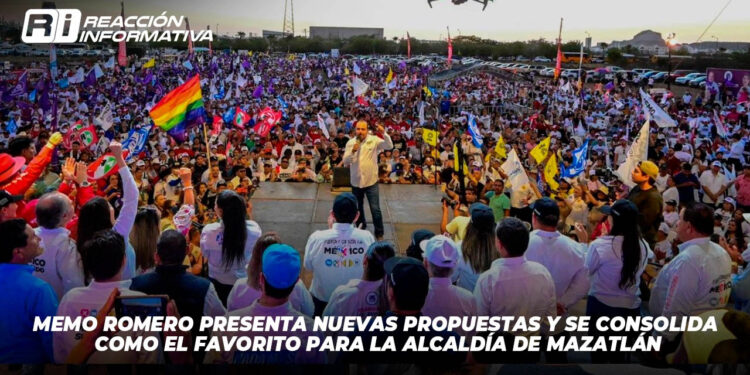 Memo Romero presenta nuevas propuestas y se consolida como el favorito para la alcaldía de Mazatlán