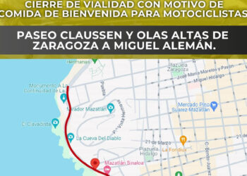 Por tradicional reunión de motoclubes, cierran circulación en zona de Olas Altas