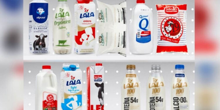 Profeco exhibe a las marcas de leche que no son leche y a las que les mienten a los consumidores