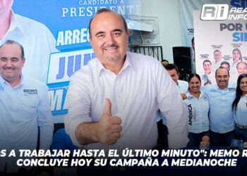 “Vamos a trabajar hasta el último minuto”: Memo Romero concluye hoy su campaña a medianoche