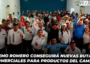 Memo Romero conseguirá nuevas rutas comerciales para productos del campo
