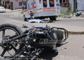 Muere joven motociclista al sur de Mazatlán