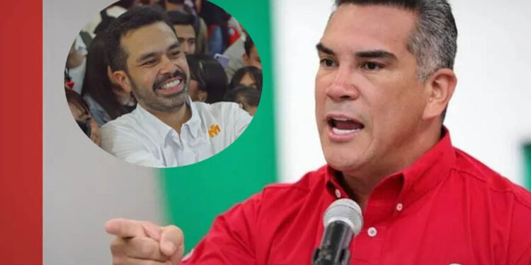 ‘Alito’ Moreno le insiste a Álvarez Máynez que decline: “si le faltan huev…s, yo se los presto”