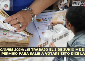 Elecciones 2024: ¿Si trabajo el 2 de junio me deben dar permiso para salir a votar? Esto dice la Ley