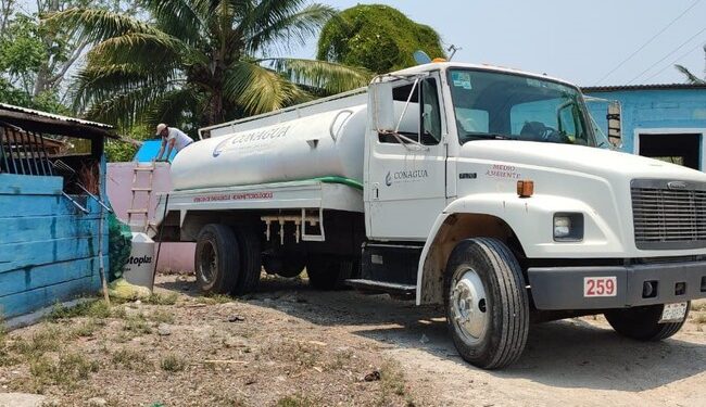 Conagua suministra agua potable en diez entidades de México, a solicitud de autoridades locales