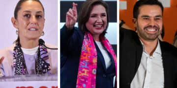 ¿Quiénes son las mamás de Sheinbaum, Xóchitl Gálvez y Jorge Álvarez Máynez?