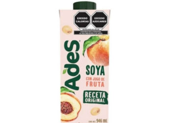Emiten alerta de consumo sobre el Jugo Ades de Durazno, podría detonar estas enfermedades