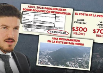 Reforma acusa a Samuel García de comprar terreno para construirse mansión de 700 millones de pesos; gobernador lo niega