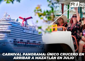 Carnival Panorama: Único Crucero en Arribar a Mazatlán en Julio