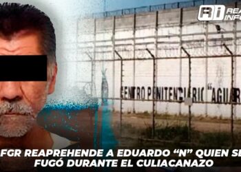 FGR reaprehende a Eduardo ‘N’, quien se fugó durante el culiacanazo