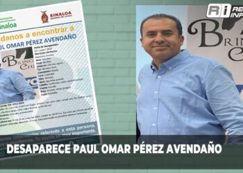 Desaparece Paul Omar Pérez Avendaño