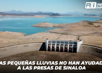 Las pequeñas lluvias no han ayudado a las presas de Sinaloa