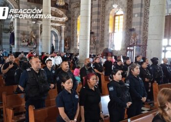 Policías de Mazatlán Festejan su día con misa de acción de gracias