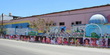 A 15 años del incendio de la Guardería ABC familiares de las víctimas realizan vigilia afuera de las instalaciones en ruinas