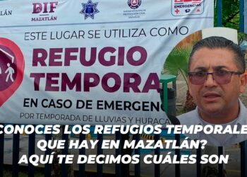 ¿Conoces los refugios temporales que hay en Mazatlán? Aquí te decimos cuáles son