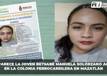 Desaparece jovencita de 19 años en la colonia Ferrocarrilera en Mazatlán