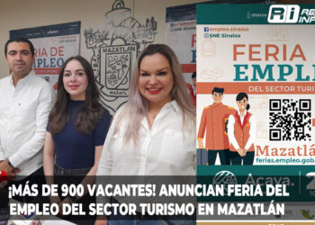 ¡Más de 900 vacantes! Anuncia Feria del Empleo del Sector Turismo en Mazatlán