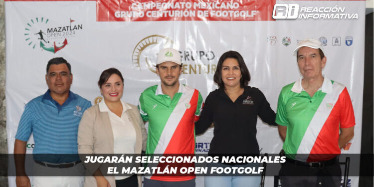 Jugarán seleccionados nacionales el Mazatlán Open Footgolf