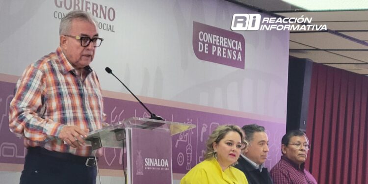 Es oficial, Gobernador informa el regreso a la Secretaría de Gobierno de Enrique Inzunza Cázarez