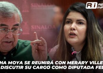 Rocha Moya se reunirá con Merary Villegas para discutir su cargo como diputada federal