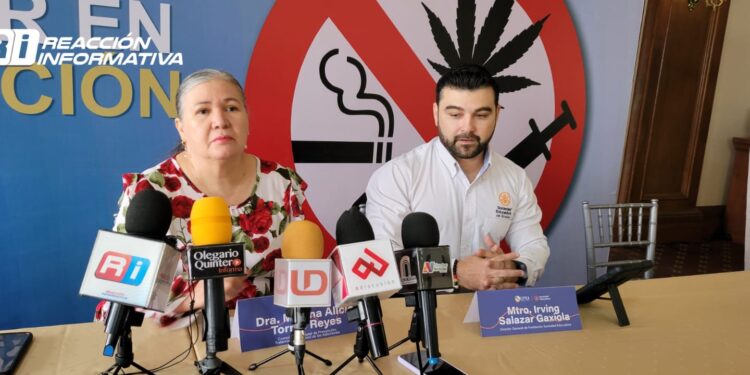 Cada vez son mas mujeres que comienzan a consumir drogas”: Irving Salazar