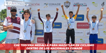 Cae tercera medalla para Mazatlán en ciclismo dentro de los Nacionales Conade