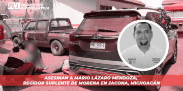 Asesinan a Mario Lázaro Mendoza, regidor suplente de Morena en Jacona, Michoacán