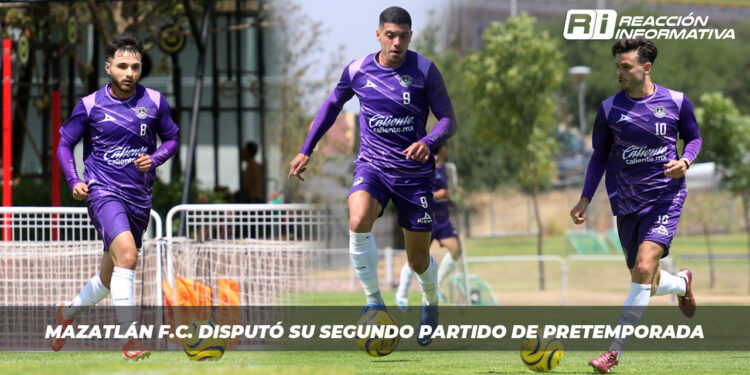 MAZATLÁN F.C. DISPUTÓ SU SEGUNDO PARTIDO DE PRETEMPORADA