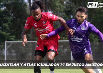 Mazatlán y Atlas igualaron 1-1 en juego amistoso