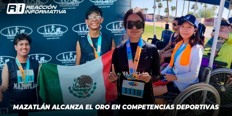 Mazatlán alcanza el oro en competencias deportivas