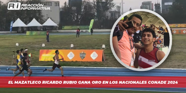 El mazatleco Ricardo Rubio gana ORO en los Nacionales Conade 2024