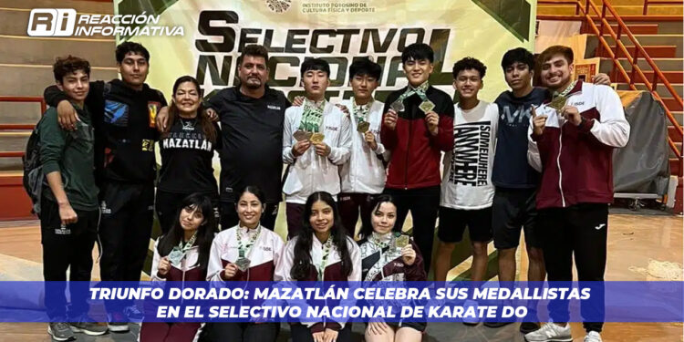 Triunfo Dorado: Mazatlán Celebra sus Medallistas en el Selectivo Nacional de Karate Do