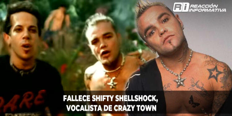 Fallece Shifty Shellshock, Vocalista de Crazy Town