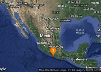Se registra sismo de Magnitud 4.5 en Coyuca de Benítez, Guerrero
