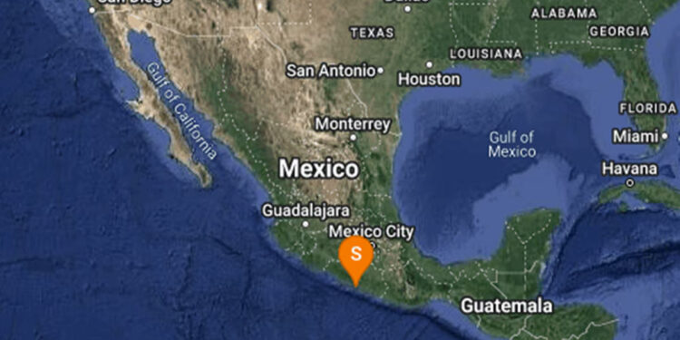 Se registra sismo de Magnitud 4.5 en Coyuca de Benítez, Guerrero