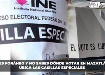 ¿Eres foráneo y no sabes dónde votar en Mazatlán?; ubica las casillas especiales