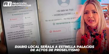 Diario local señala a estrella Palacios de actos de proselitismo