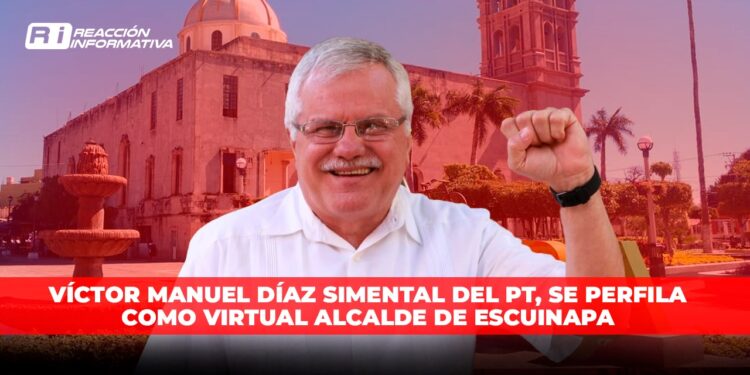 Víctor Manuel Díaz Simental se perfila como virtual alcalde de Escuinapa